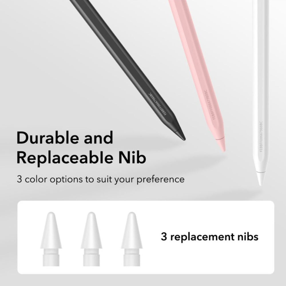 Touch Pen ESR Geo para Apple iPad, Versão Ativa, Branco