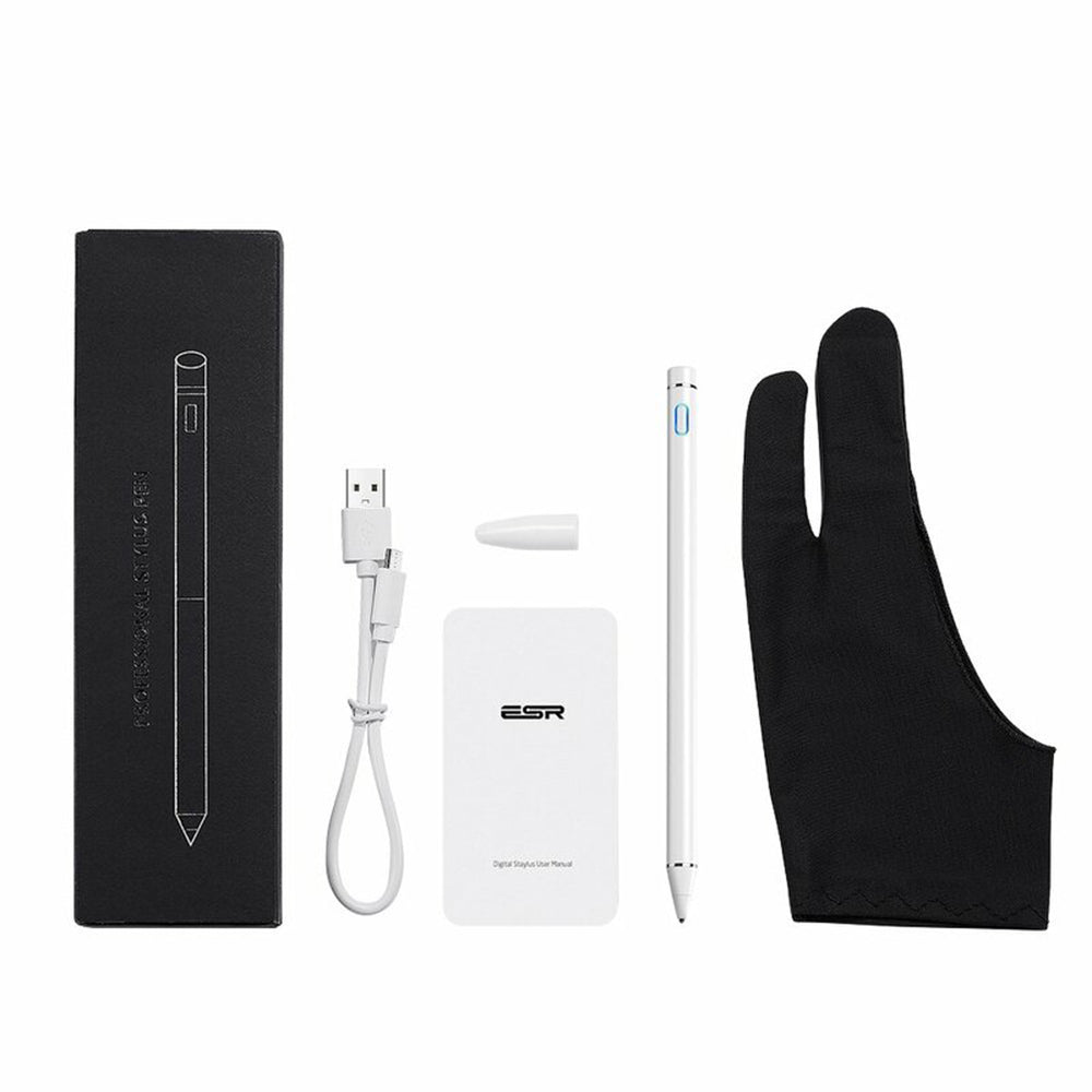 Touch Pen ESR K838, Versão Ativa, Branco