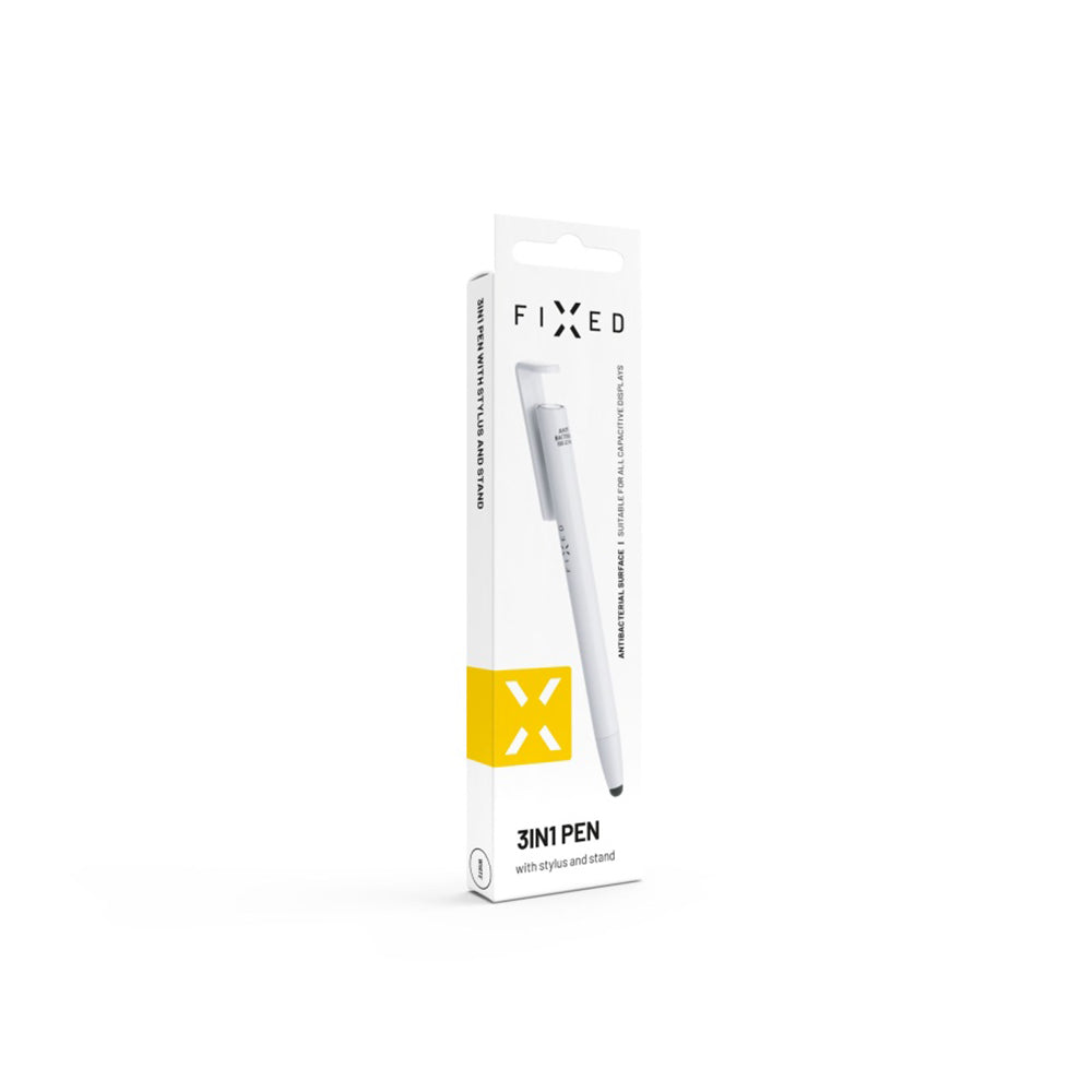 Touch Pen Fixed, 3in1, Branco