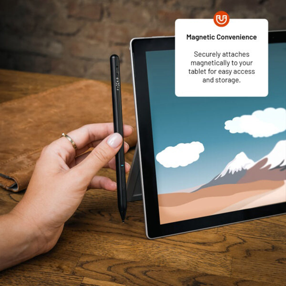 Touch Pen Fixed Graphite Active para Dispositivos com suporte MPP, Preto
