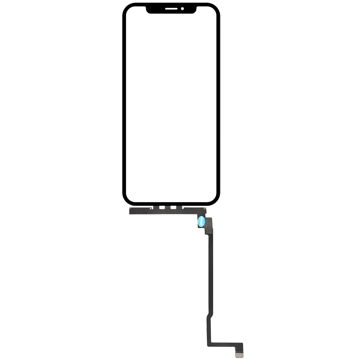 Touchscreen Forward Guard OCA para Apple iPhone 11 Pro Max, Preto