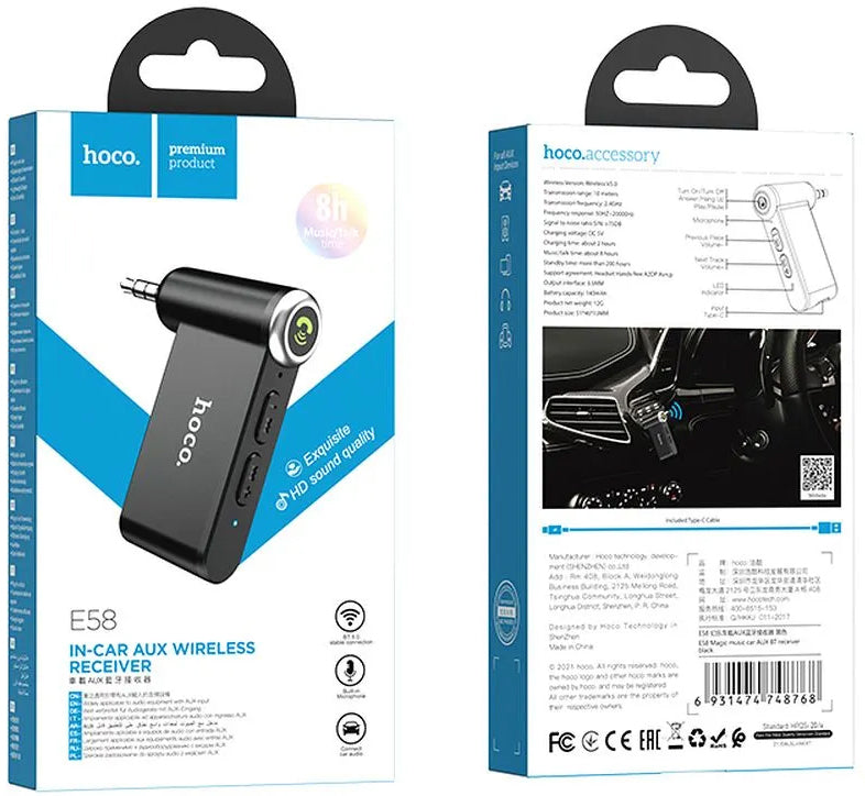 Receptor Bluetooth HOCO E58