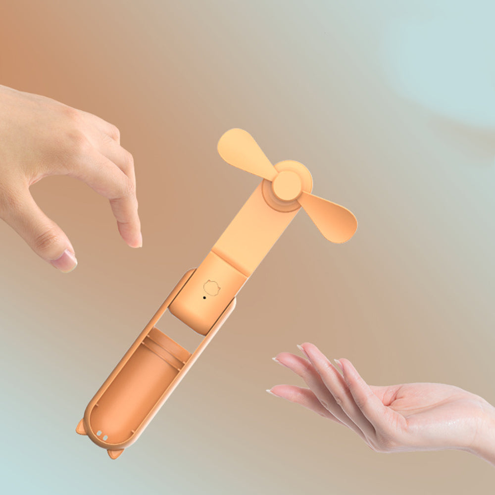 Ventilador Portátil Techsuit HZ001, Laranja