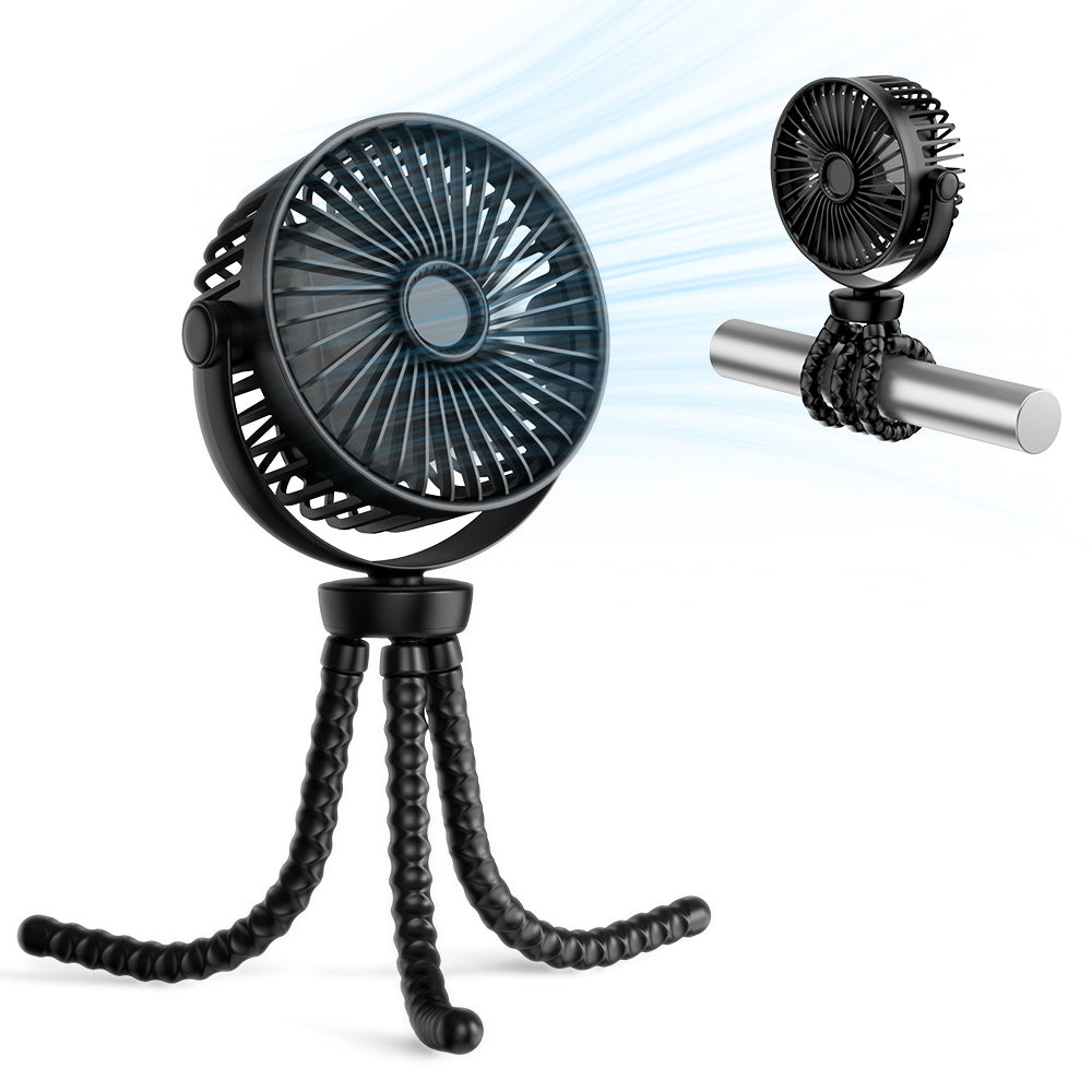 Ventoinha Portátil Techsuit VP1, Preto