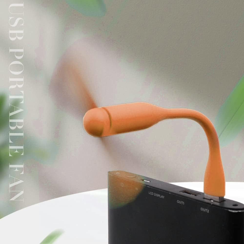 Ventoinha USB Techsuit TUF1, Laranja