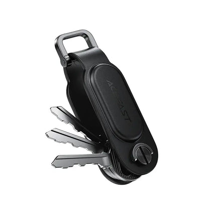 Acefast SmartTag Keychain SS para iOS Series, Preto