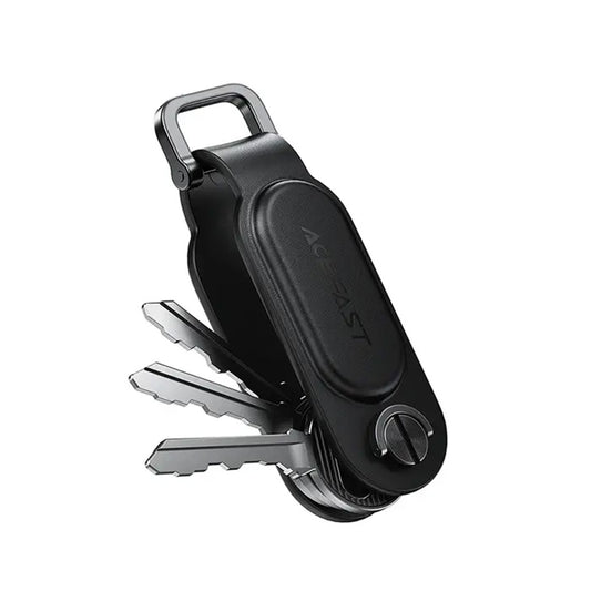 Acefast SmartTag Keychain SS para iOS Series, Preto