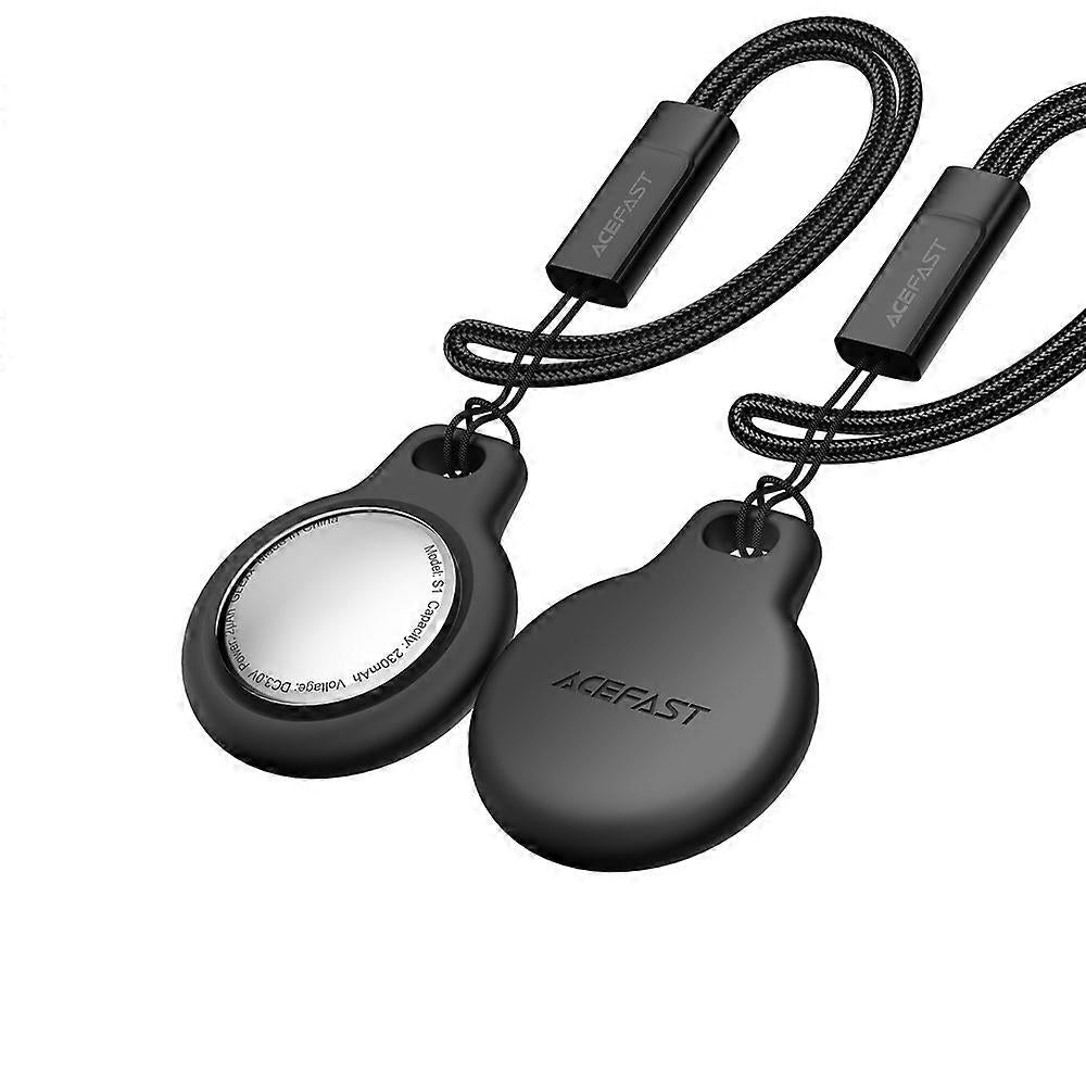 Acefast SmartTag S1 para iOS Series, Conjunto de 4 peças, Cinzento