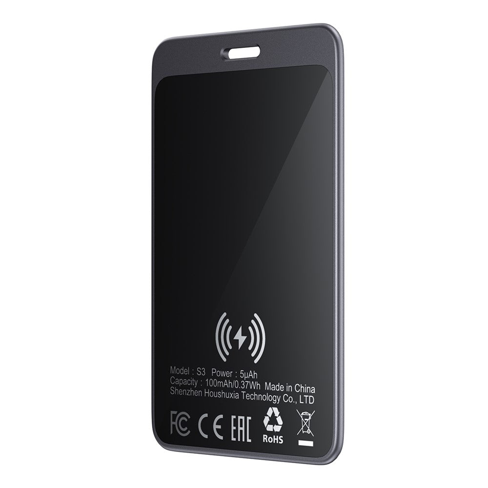 Acefast SmartTag S3 para iOS Series, Cinzento