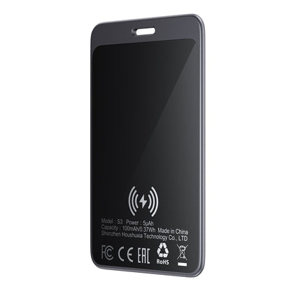 Acefast SmartTag S3 para iOS Series, Cinzento
