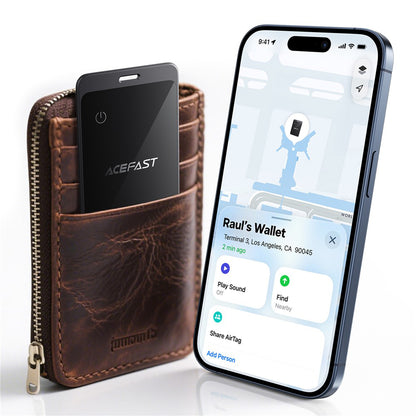 Acefast SmartTag S3 para iOS Series, Cinzento