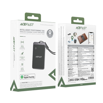Acefast SmartTag S3 para iOS Series, Cinzento