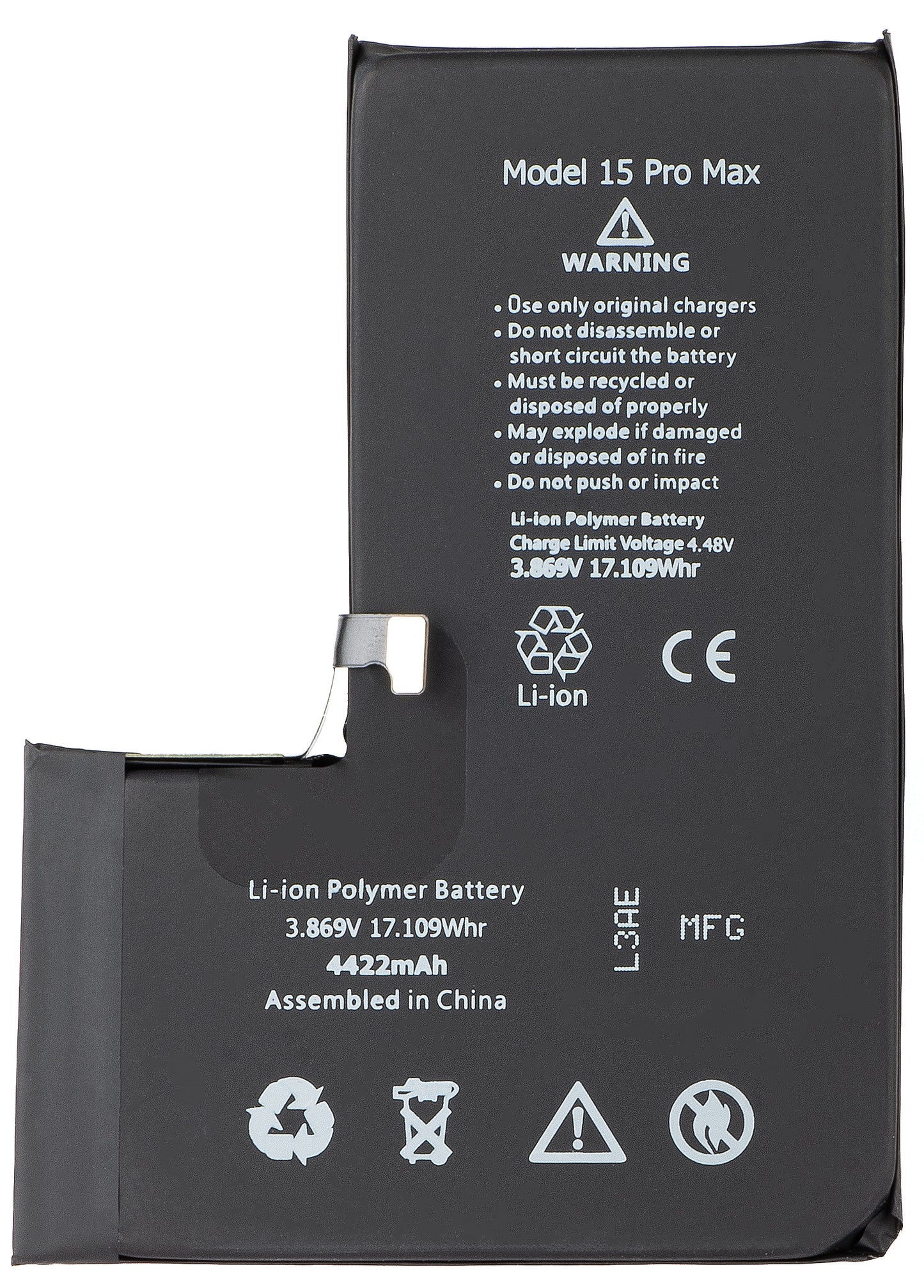 Bateria Apple iPhone 15 Pro Max