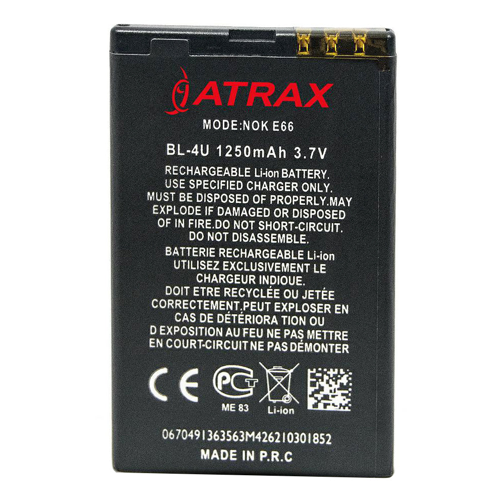 Bateria ATX para Nokia E66, BL-4U