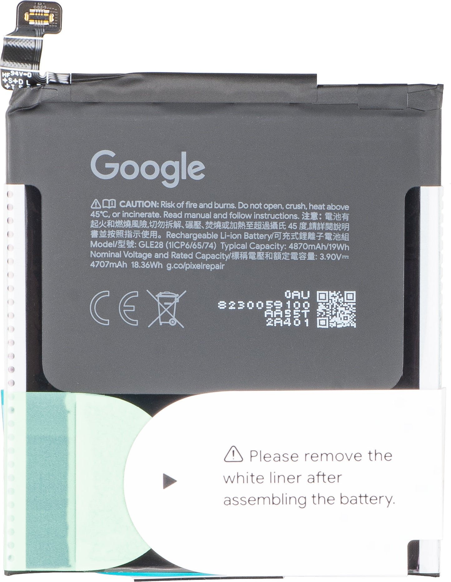 Bateria Google Pixel 10 Pro, GLE28, Service Pack G949-01443-00