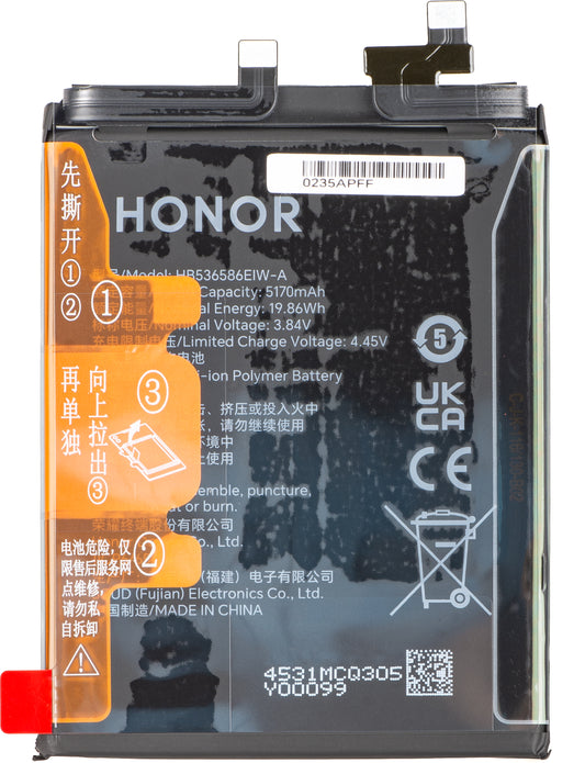 Bateria Honor 400 Pro, Pacote de Serviço 0235APFF