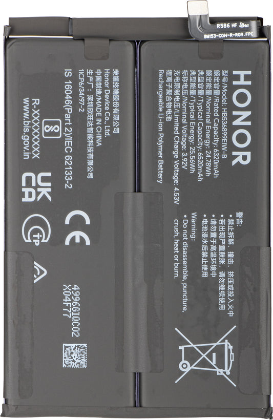 Bateria Honor 600e / 600 Lite, Service Pack 0235ASUP