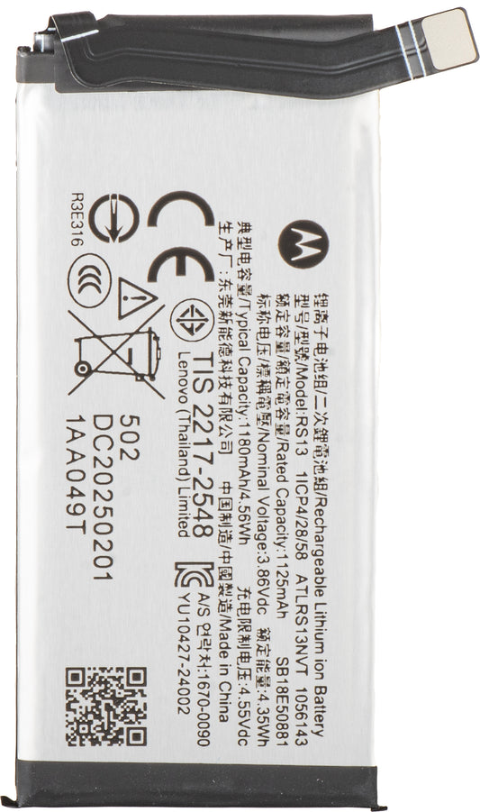 Bateria Motorola Razr 60 Ultra, RS13, Service Pack SB18E50881