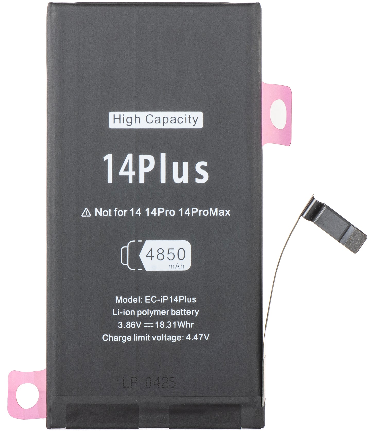 Bateria para Apple iPhone 14 Plus, Alta Capacidade