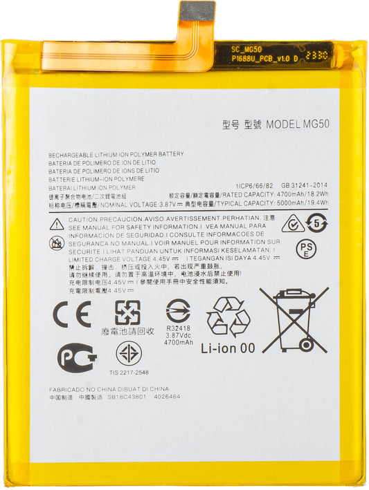 Bateria para Motorola Moto G9 Plus, MG50