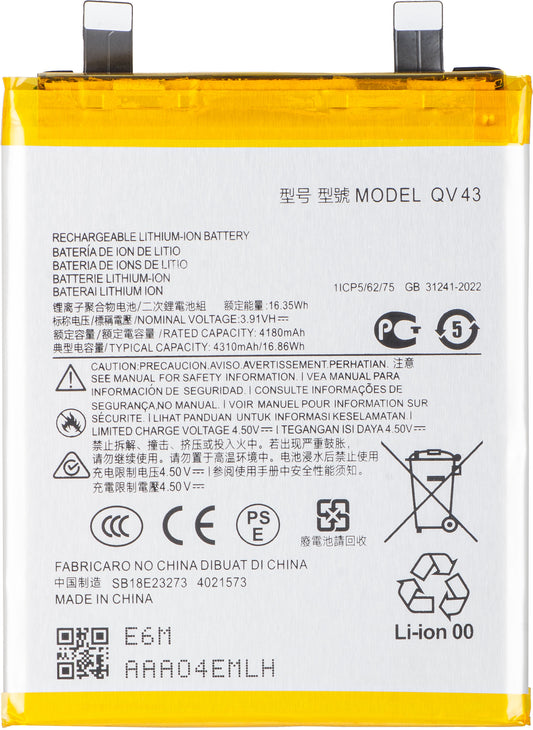Bateria para Motorola ThinkPhone 25 / Edge 50 Neo, QV43