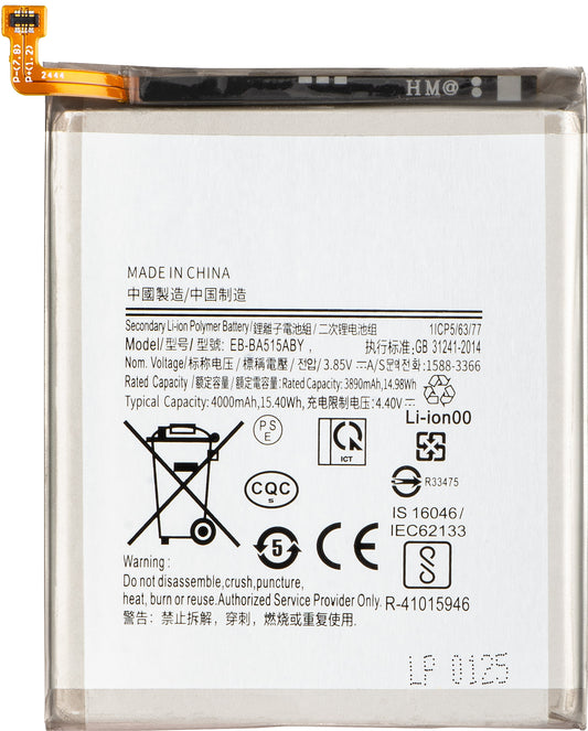 Bateria para Samsung Galaxy A51 A515, EB-BA515ABY