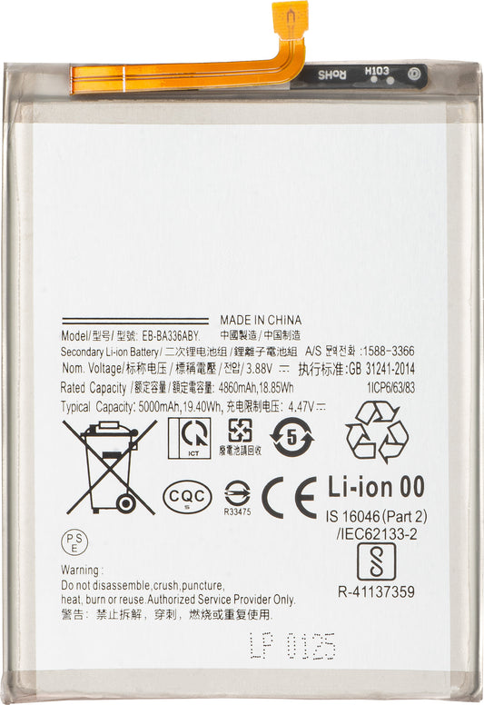 Bateria para Samsung Galaxy A53 5G A536 / A33 5G A336, EB-BA336ABY
