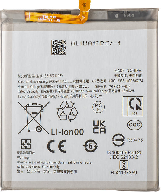 Bateria para Samsung Galaxy S23 FE S711, EB-BS711ABY