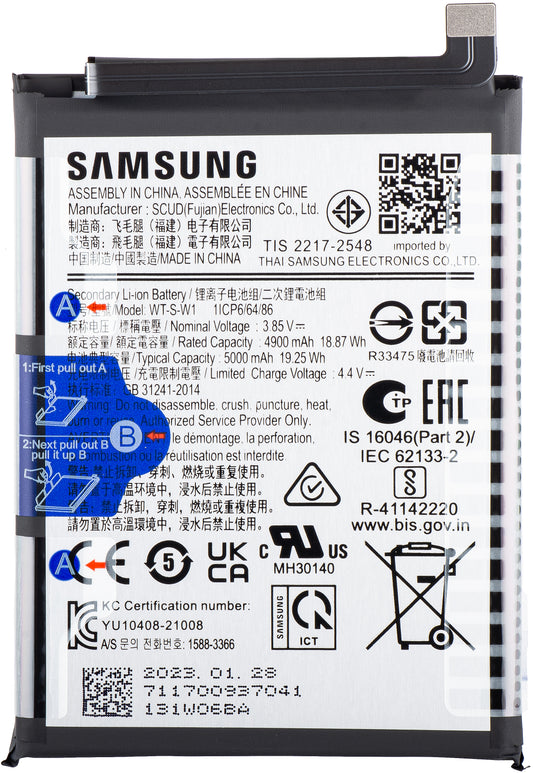 Acumulator Samsung Galaxy A14 5G A146, WT-S-W1, Swap GH81-23314A