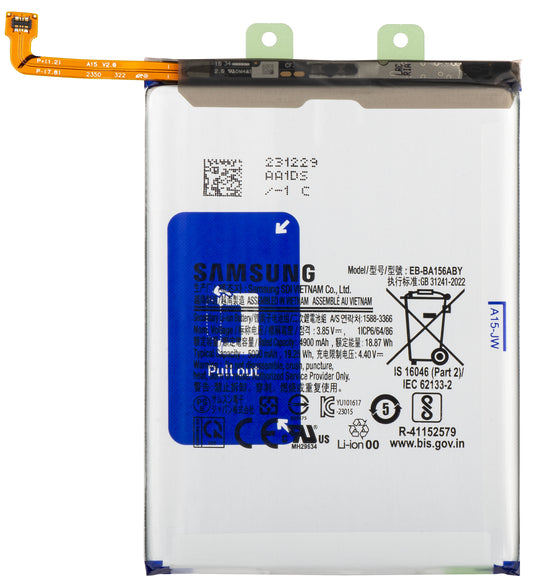 Bateria Samsung Galaxy A15 5G A156 / A155, EB-BA156ABY, Service Pack