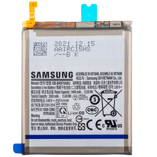 Bateria Samsung Galaxy Note10 N970, EB-BN970ABU, Service Pack GH82-20813A 