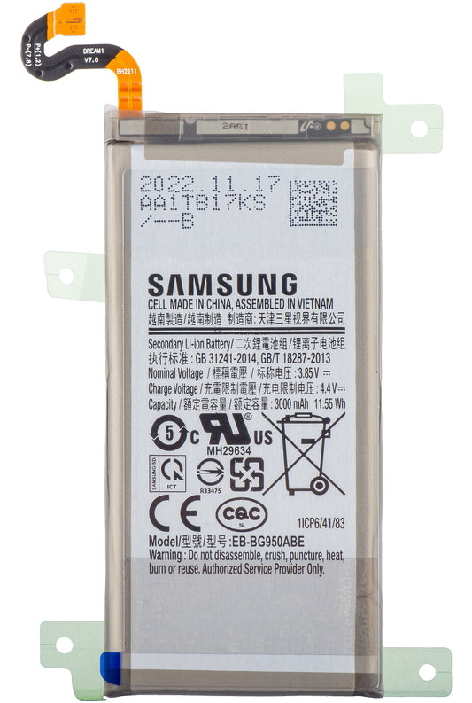 Bateria Samsung Galaxy S8 G950, EB-BG950ABE, Service Pack GH43-0472729A