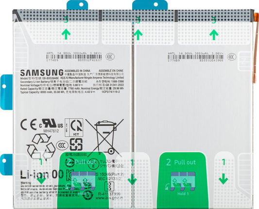 Bateria Samsung Galaxy Tab S10 FE, EB-BX526ABE, Service Pack GH82-37144A