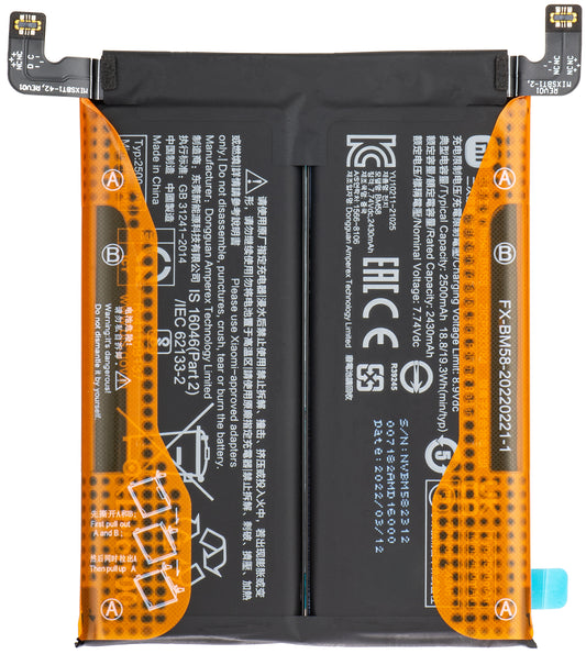 Bateria Xiaomi 11T Pro, BM58, Service Pack 460200008M1G