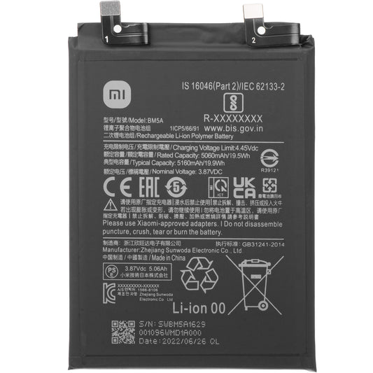 Bateria Xiaomi Redmi Note 11 Pro 5G, BM5A, Service Pack 46020000221M