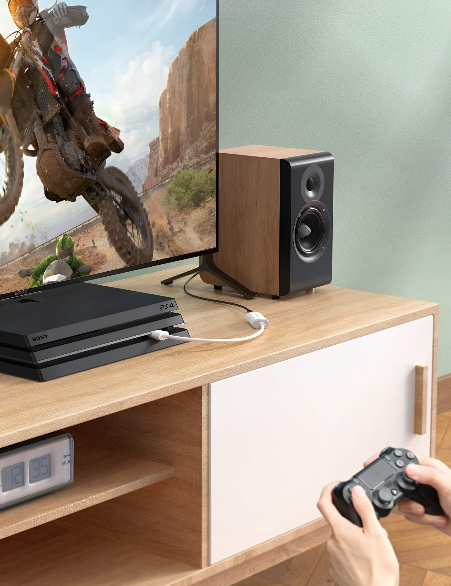 Adaptador de Áudio UGREEN US206, USB-A - 3.5mm, Branco