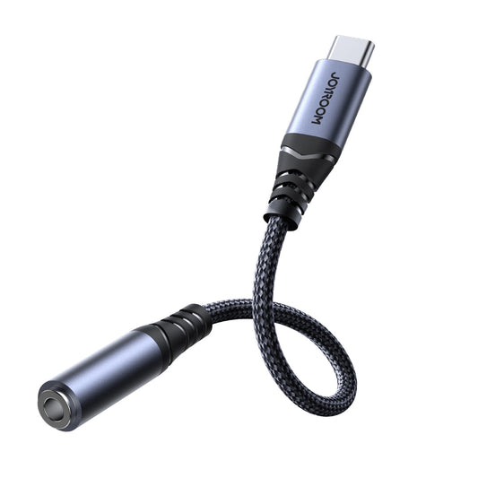 Adaptador de Áudio USB-C - 3.5mm Joyroom SY-C01, Preto