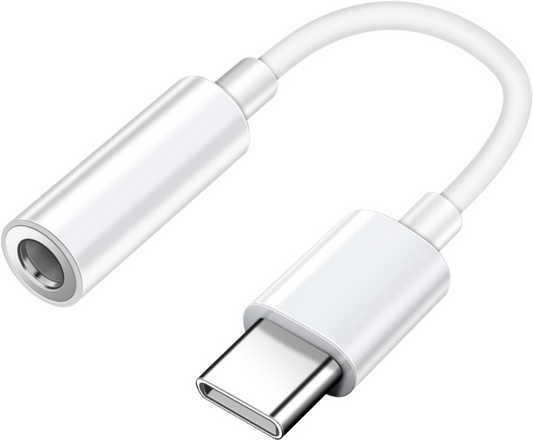 Adaptador de Áudio USB-C - 3.5mm Mobeen by Samsung, Branco GP-TGU023AEAWW
