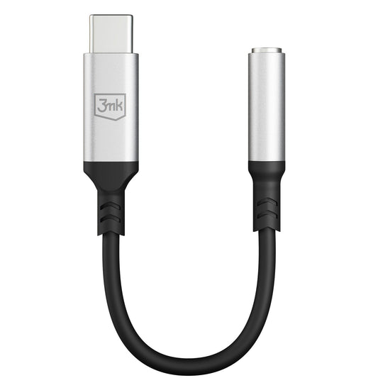 Adaptador de Áudio USB-C - 3.5mm 3MK, Prateado