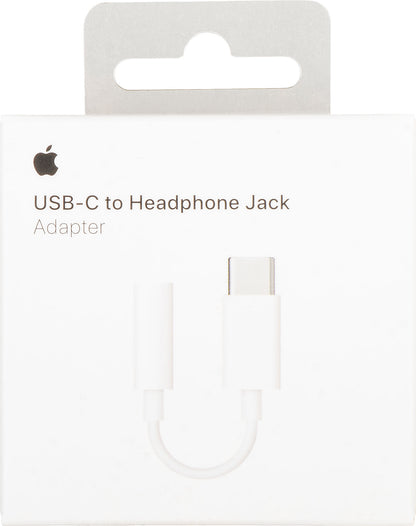 Adaptador de Áudio USB-C - 3.5mm Apple, Branco MU7E2AM/A
