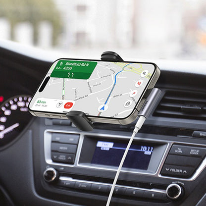 Adaptador de Áudio USB-C - 3.5mm UGREEN CM460 (20194) Angulado, Cinzento