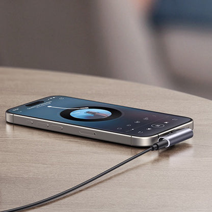 Adaptador de Áudio USB-C - 3.5mm UGREEN CM460 (20194) Angulado, Cinzento