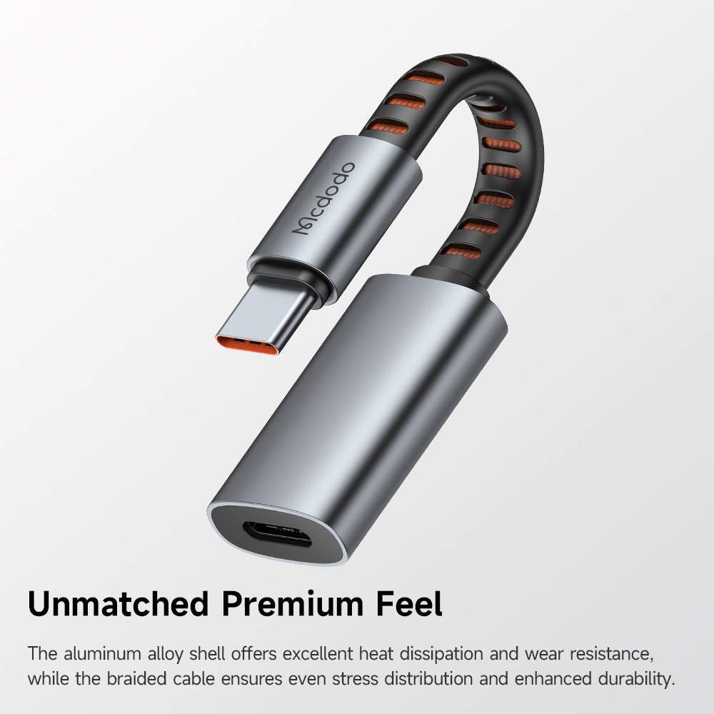 Adaptador de Áudio USB-C - Lightning McDodo CA-4870, Cinzento