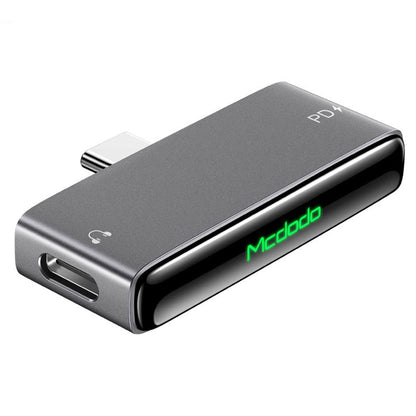 Adaptador de Áudio USB-C - USB-C / USB-C McDodo CA-7670, Preto