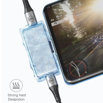 Adaptador de Áudio USB-C - USB-C / USB-C McDodo CA-7670, Preto