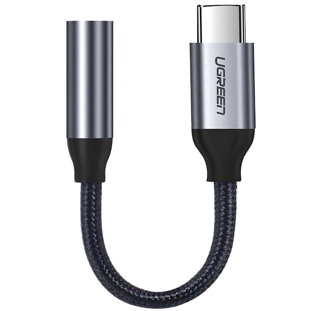 Adaptador de Áudio USB-C - 3.5mm UGREEN AV142, Cinzento