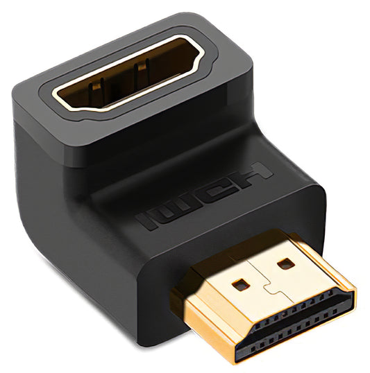 Adaptador de Vídeo UGREEN HD112 Up Angle, HDMI - HDMI, 4K, Preto