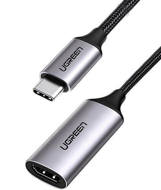 Adaptador Áudio e Vídeo USB-C - HDMI UGREEN CM297, Cinzento