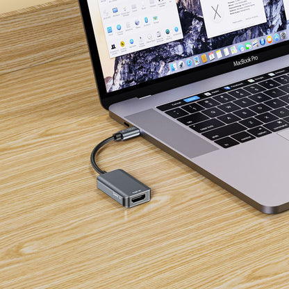 Adaptador de Áudio e Vídeo USB-C - HDMI Tech-Protect Ultraboost, Preto