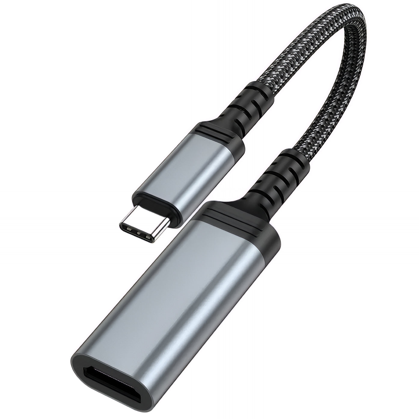 Adaptador Áudio e Vídeo USB-C - HDMI HOCO UA43A, Cinzento